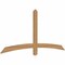 Ekena Millwork Bellingham Timber Gable Bracket, Western Red Cedar, 72"W x 33"H x 1 1/2"D x 3 1/2"F, 11/12 Pitch GBW072X33X0204BEL00SWR - alternate 2